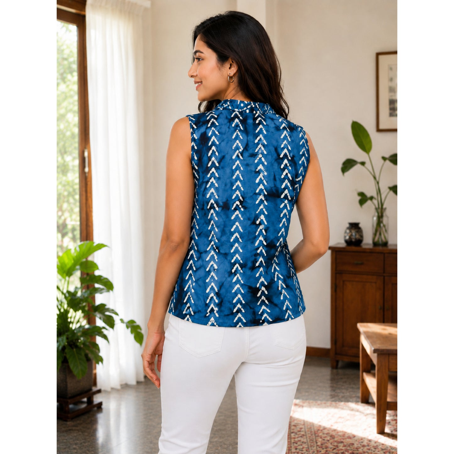 Angrakha Fusion WaistCoat Top